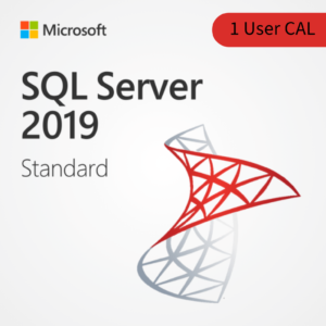 Microsoft SQL Server 2019 Standard – 1 User CAL